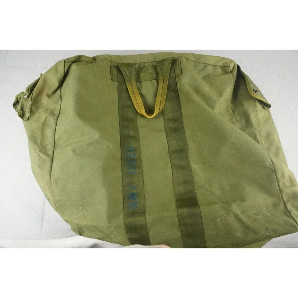 US Military Flyer Kit Bag- Flyers Zipper OD Green TENNIER INDUSTRIES